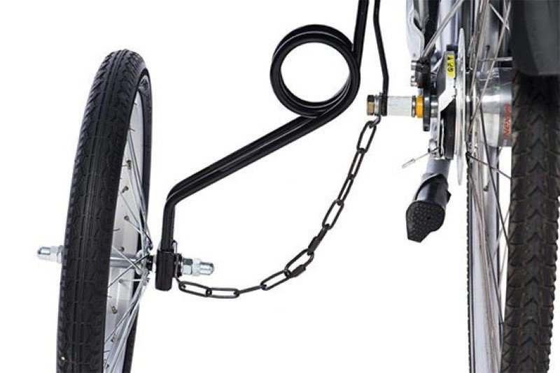 Abnehmbare Stützräder für Erwachsene mit Montagevideo für 26 Zoll Fahrrad