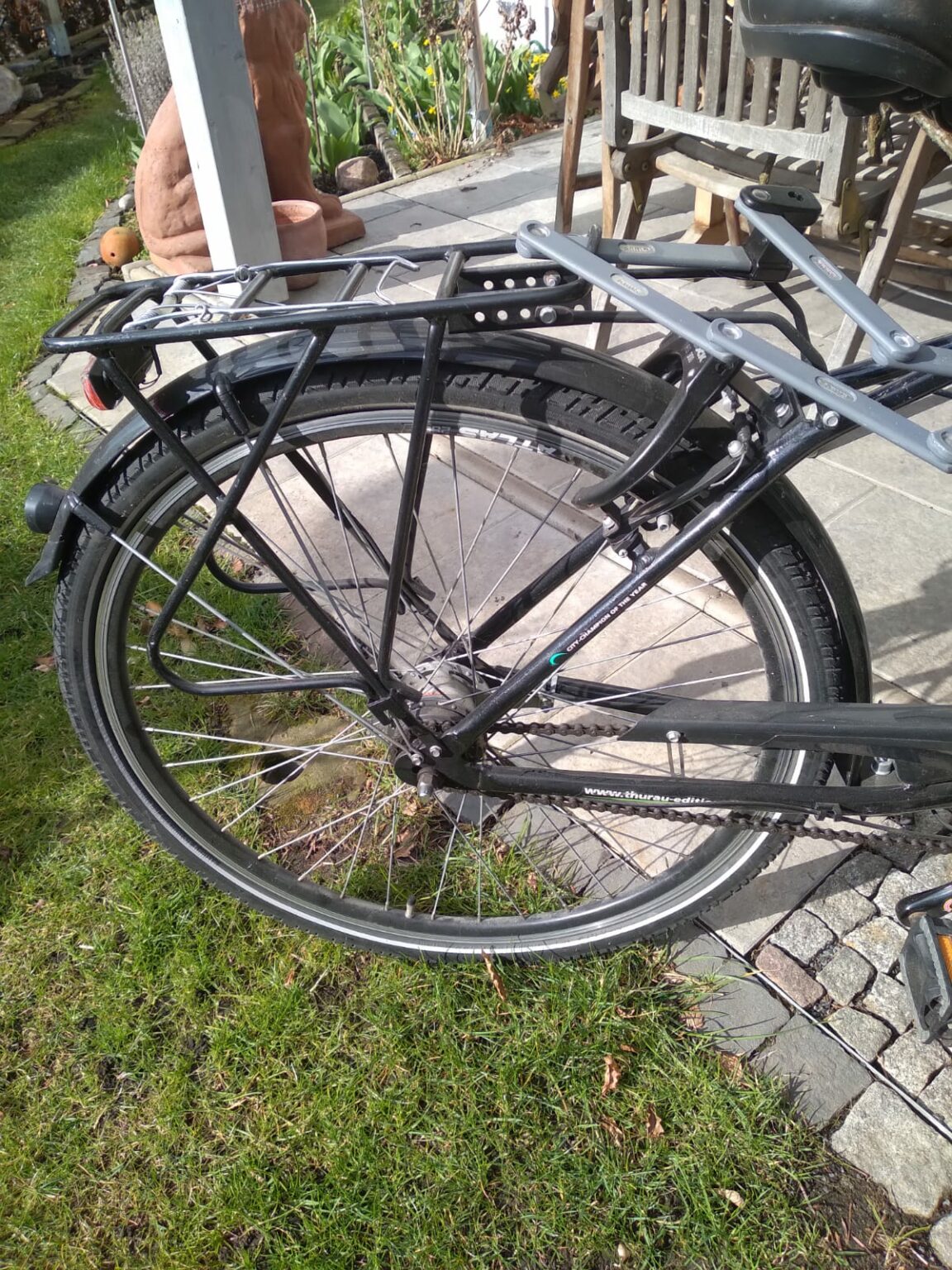 [Kunde] Stützräder Erwachsene Fahrrad mit Nabenschaltung